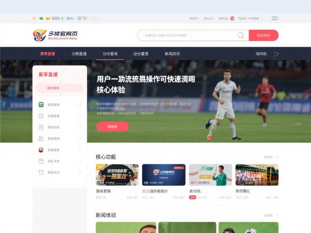 此外，官网首页的界面设计简洁明了，导航栏清晰地展示